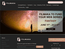 Tablet Screenshot of filmaka.com
